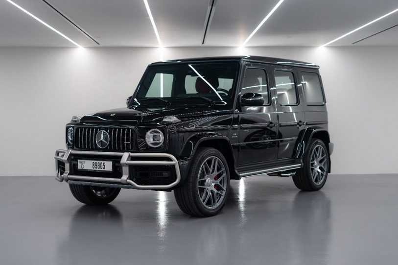 Mercedes G63 Black - Red interior 2022